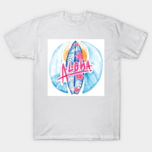 Aloha Hawaii Surf T-Shirt